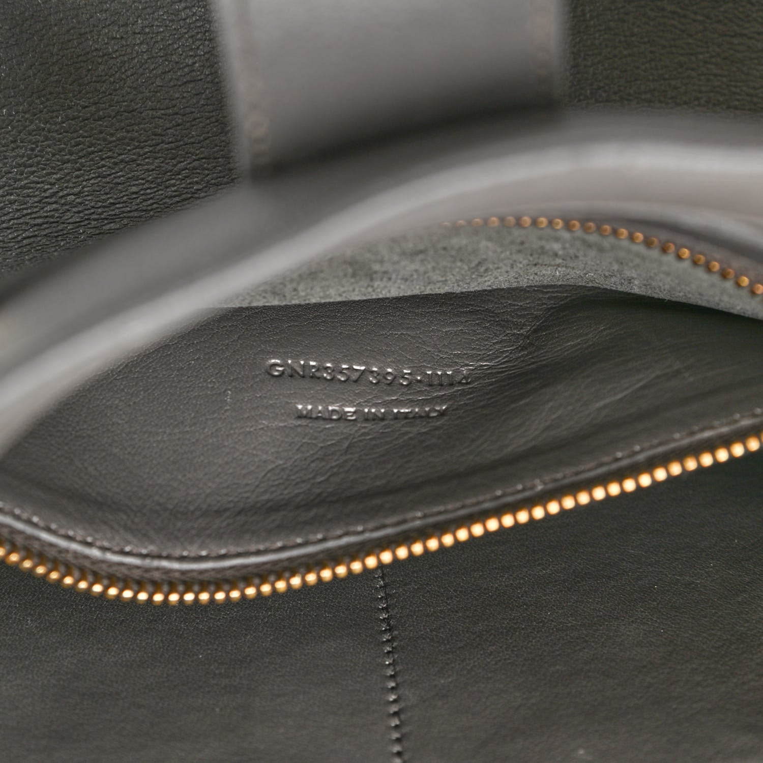 Saint Laurent Calfskin Small Monogram Cabas Grey 8 of 13