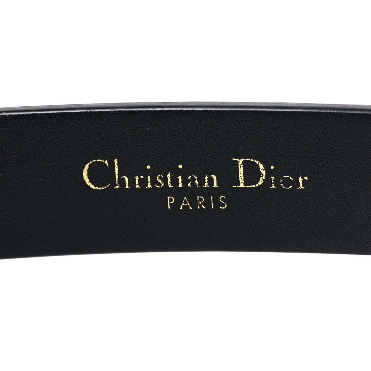 Calfskin Saddle Belt 85 34 Black