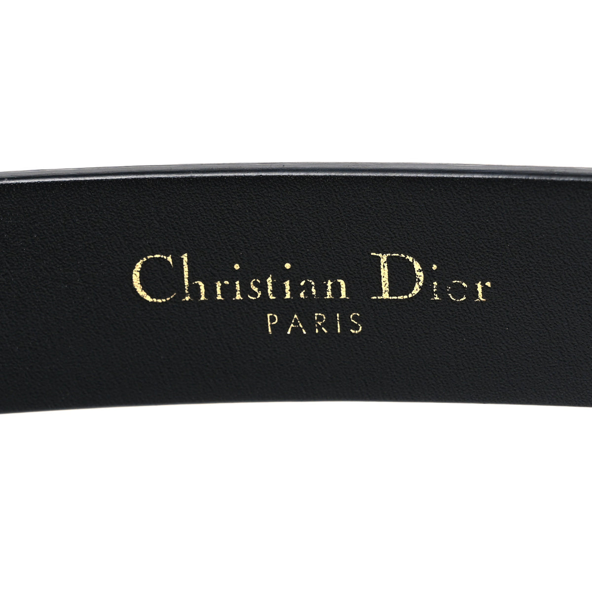 Louis Vuitton Calfskin Saddle Belt 85 34 Black 5 of 6
