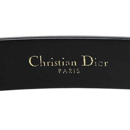 Louis Vuitton Calfskin Saddle Belt 85 34 Black 5 of 6