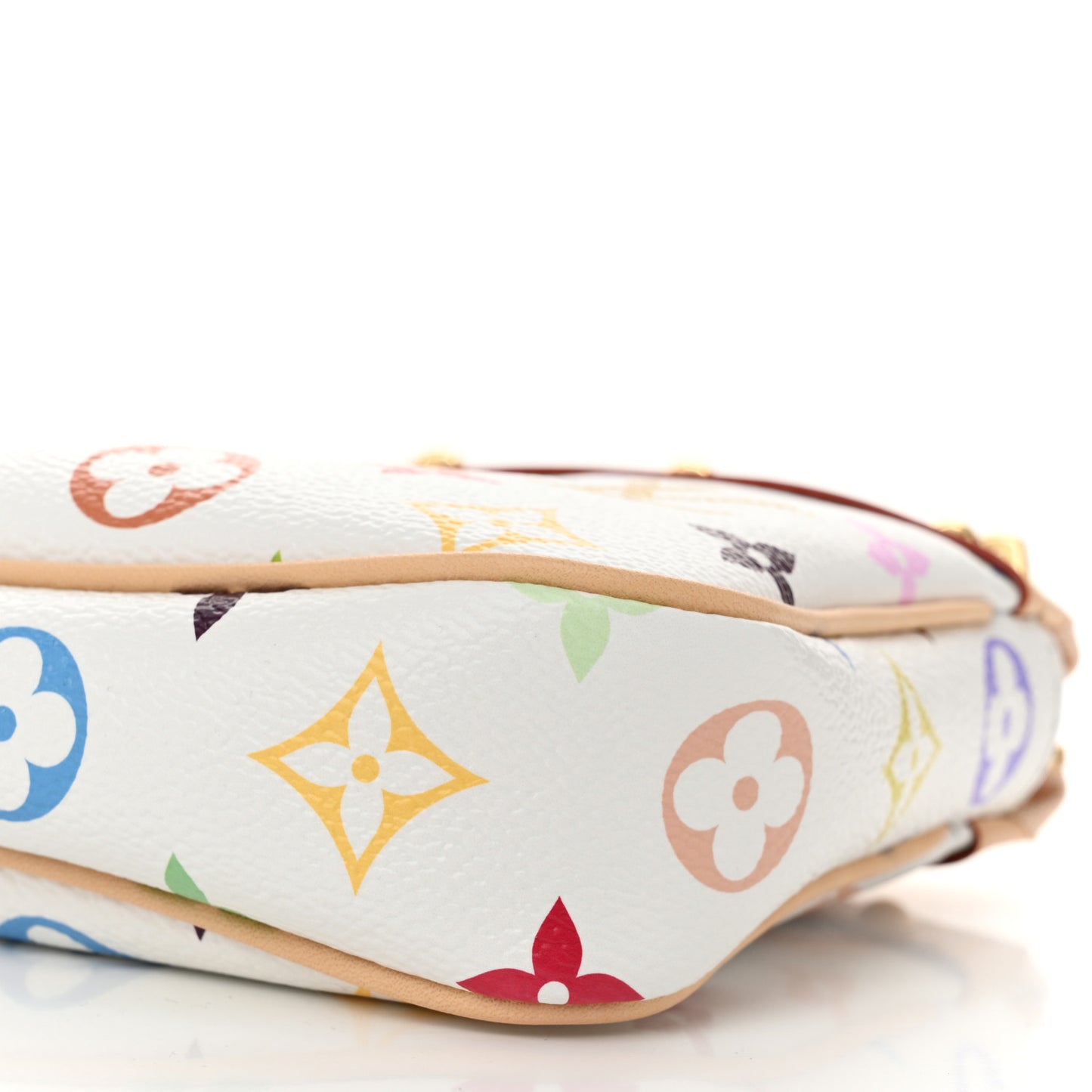 LV X TM Monogram Multicolor Pochette Accessories White