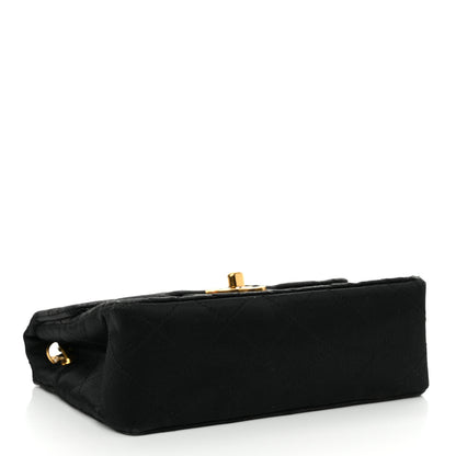 Chanel Satin Quilted Mini Square Flap Black 4 of 16