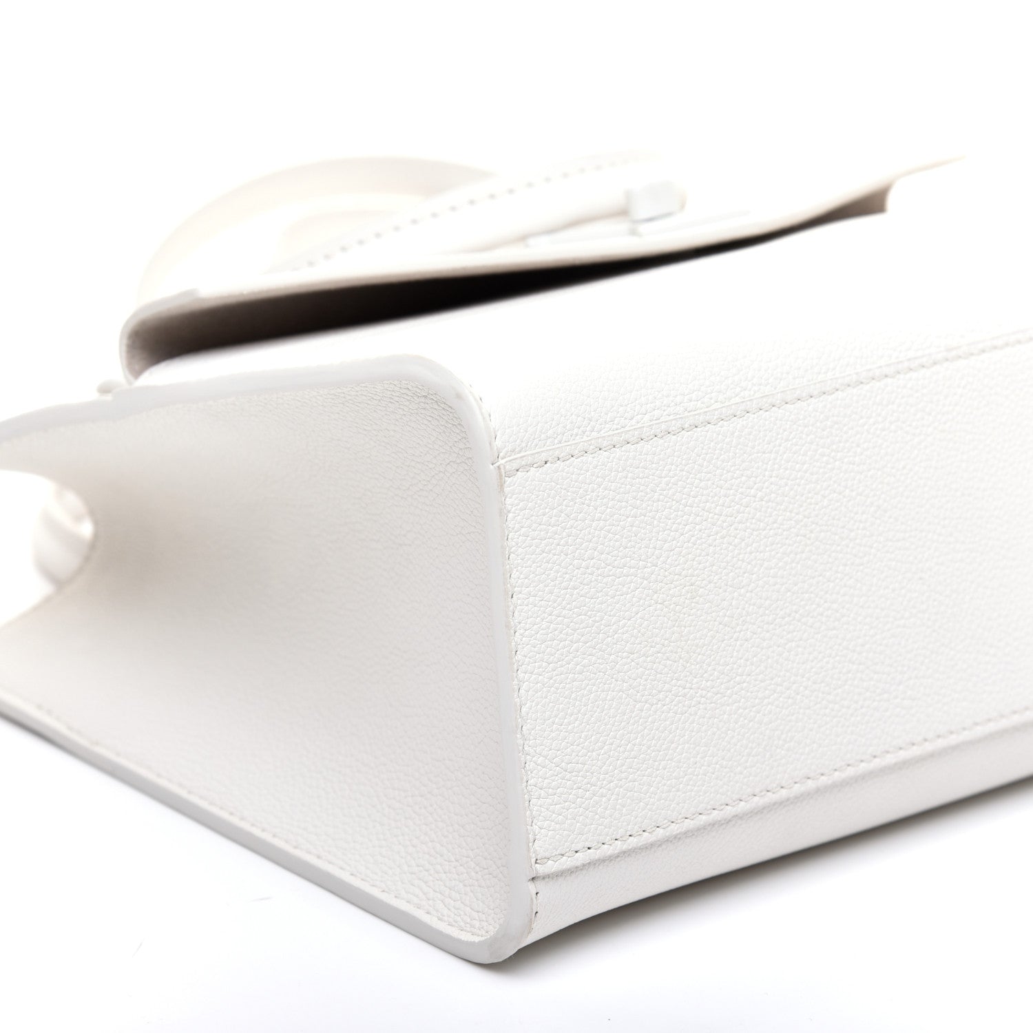 Louis Vuitton Soft Calfskin Lockme Tote PM White 6 of 10
