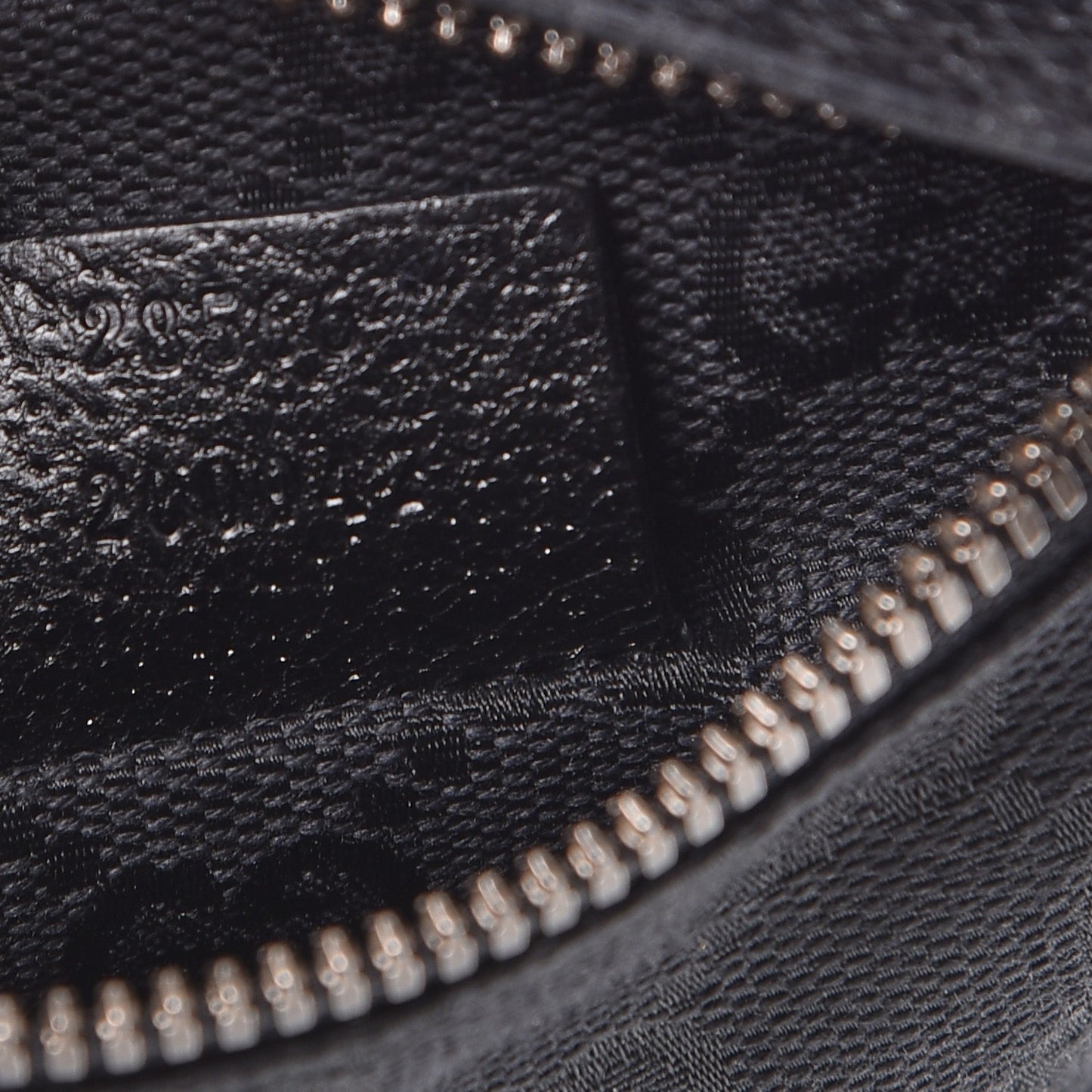 GG Monogram Double Pocket Belt Bag Black