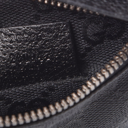 Gucci GG Monogram Double Pocket Belt Bag Black 7 of 7