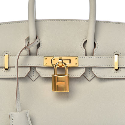 Hermes Swift Birkin 25 Gris Perle 32 of 33
