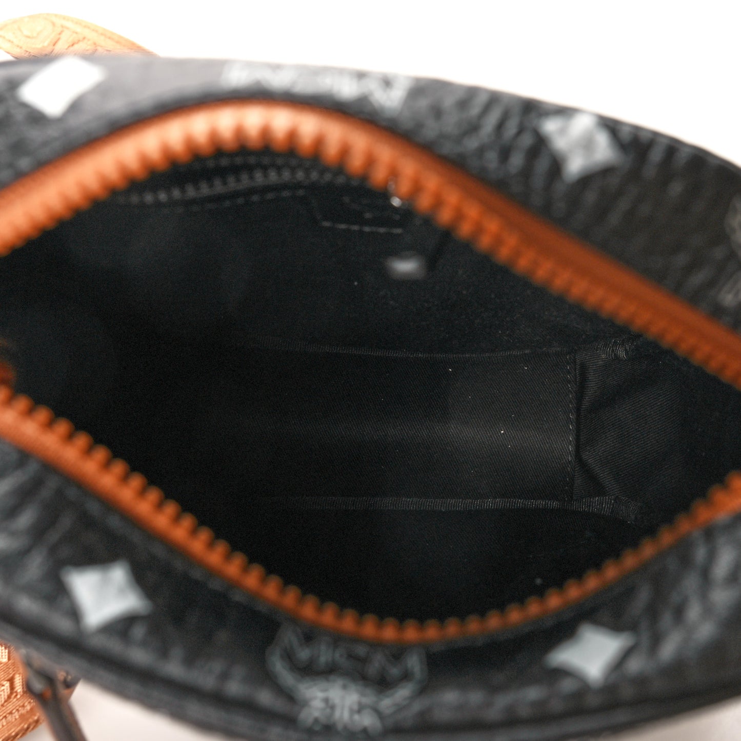 Visetos Camera Crossbody Bag Black Cognac