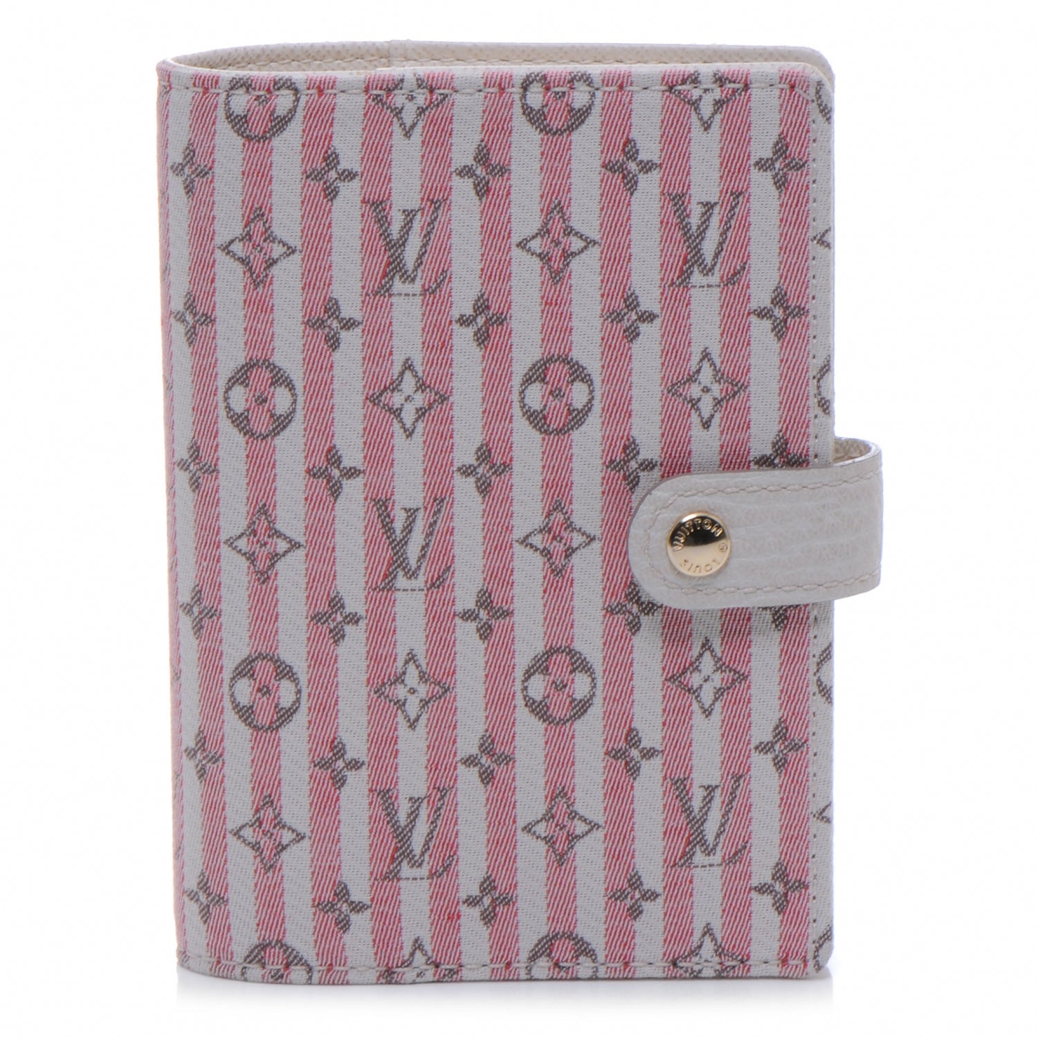 Louis Vuitton Mini Lin Croisette Small Ring Agenda Rouge 1 of 5