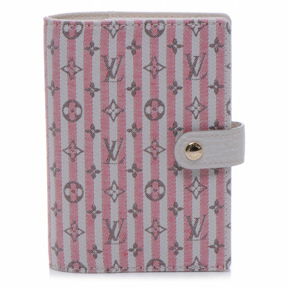 Louis Vuitton Mini Lin Croisette Small Ring Agenda Rouge 1 of 5