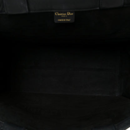Christian Dior Calfskin Embossed Medium Book Tote Black 5 of 10