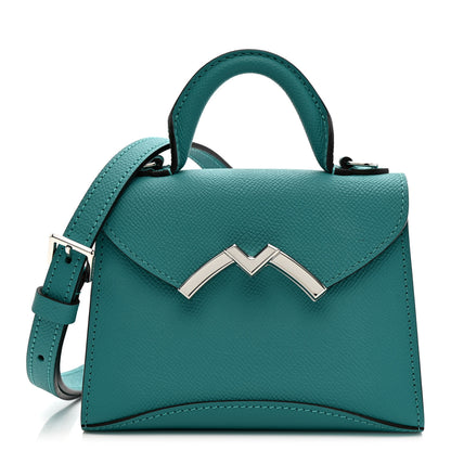 Moynat Carat Calfskin Gabrielle Nano Lagoon 1 of 14