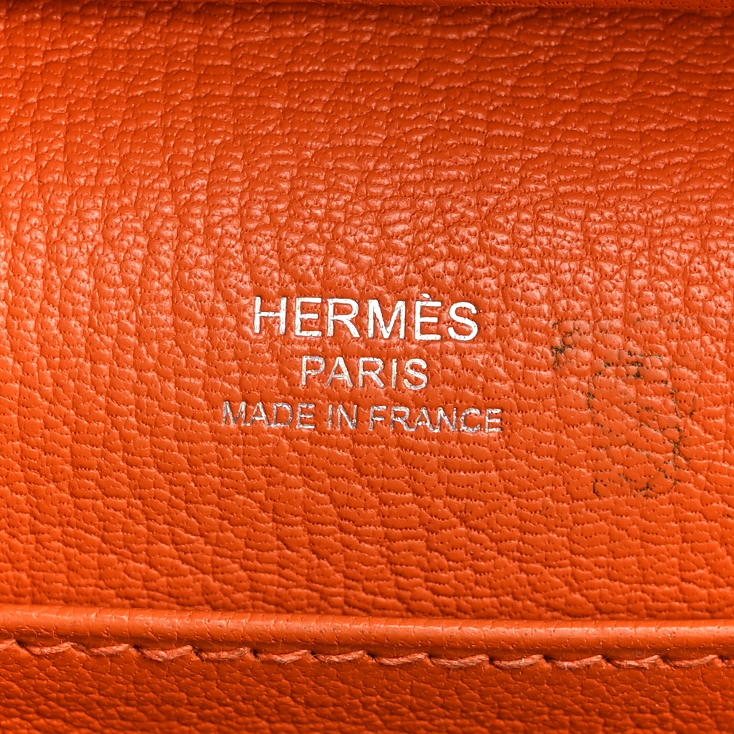 Hermes Epsom Sac En Vie 26 Orange 6 of 14