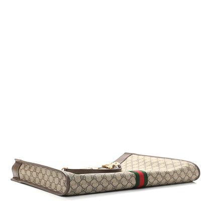 Gucci GG Supreme Monogram Large Rajah Chain Tote Beige New Acero 4 of 9