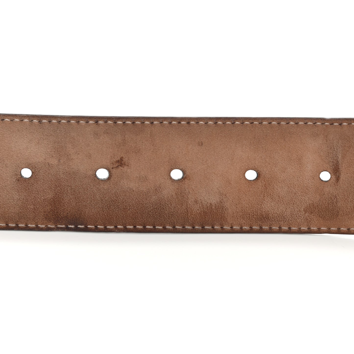 Guccissima Signature Interlocking G 40mm Belt 85 34 Black
