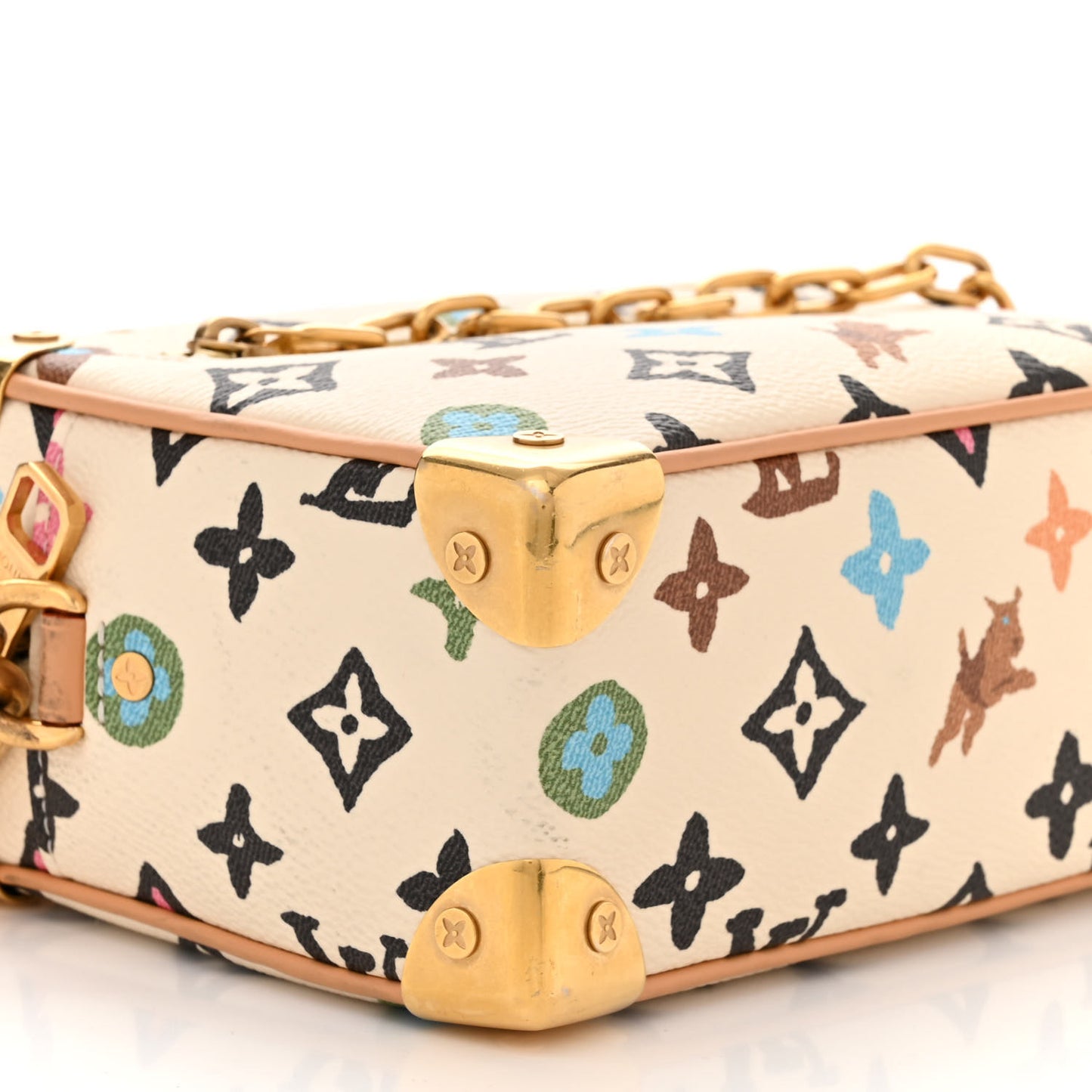 LOUIS VUITTON X TYLER THE CREATOR Monogram Craggy Mini Soft Trunk Vanilla