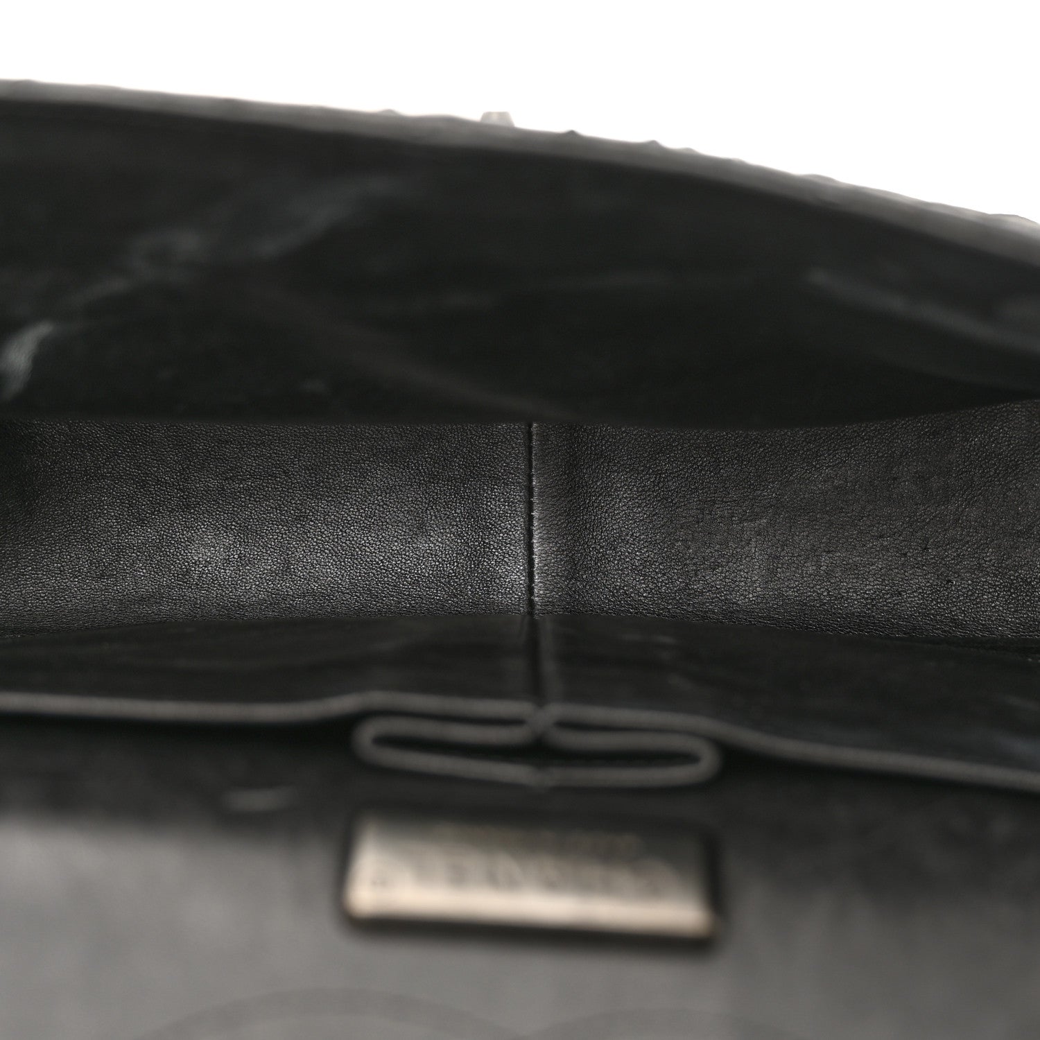 Chanel Snakeskin Jumbo Double Flap So Black 5 of 22