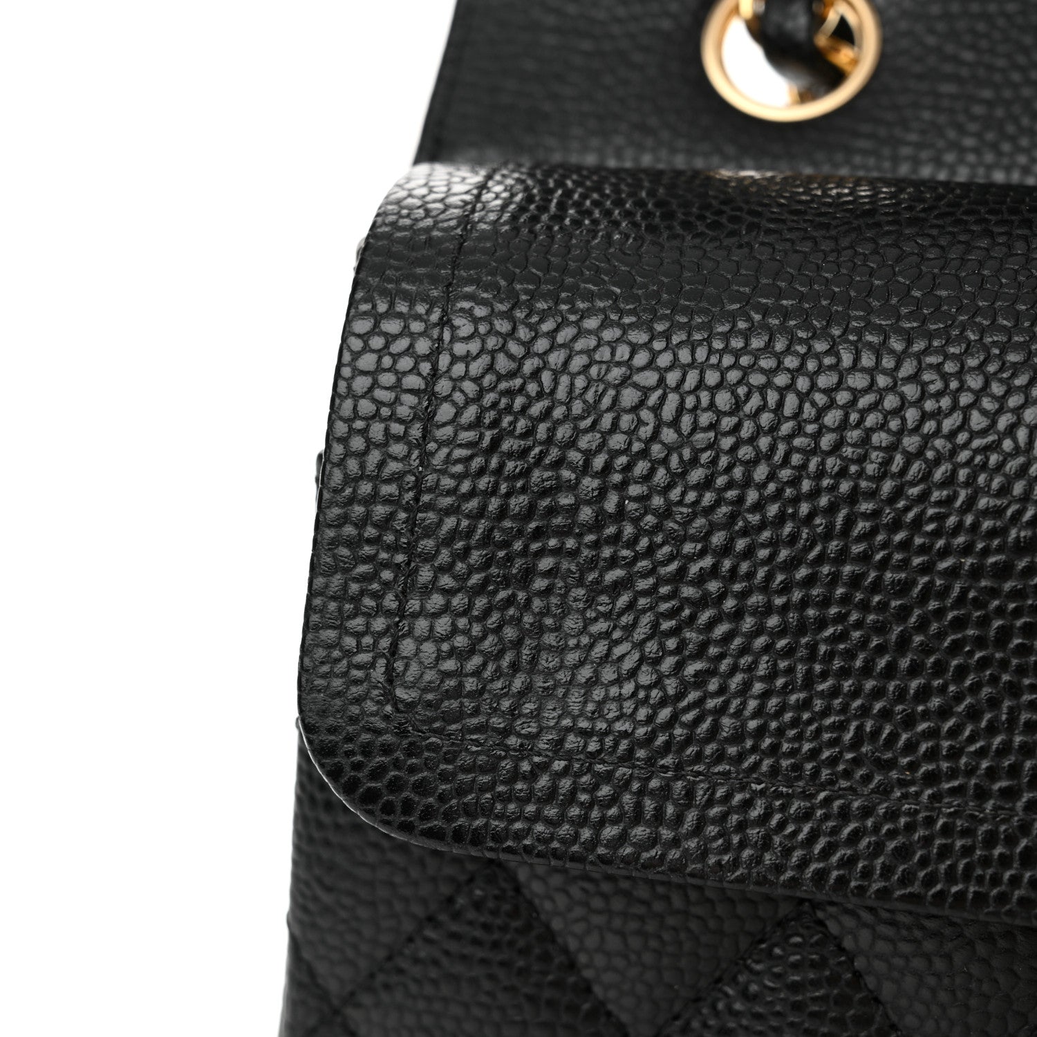 Chanel Caviar Quilted Small Double Flap Black 12 of 13