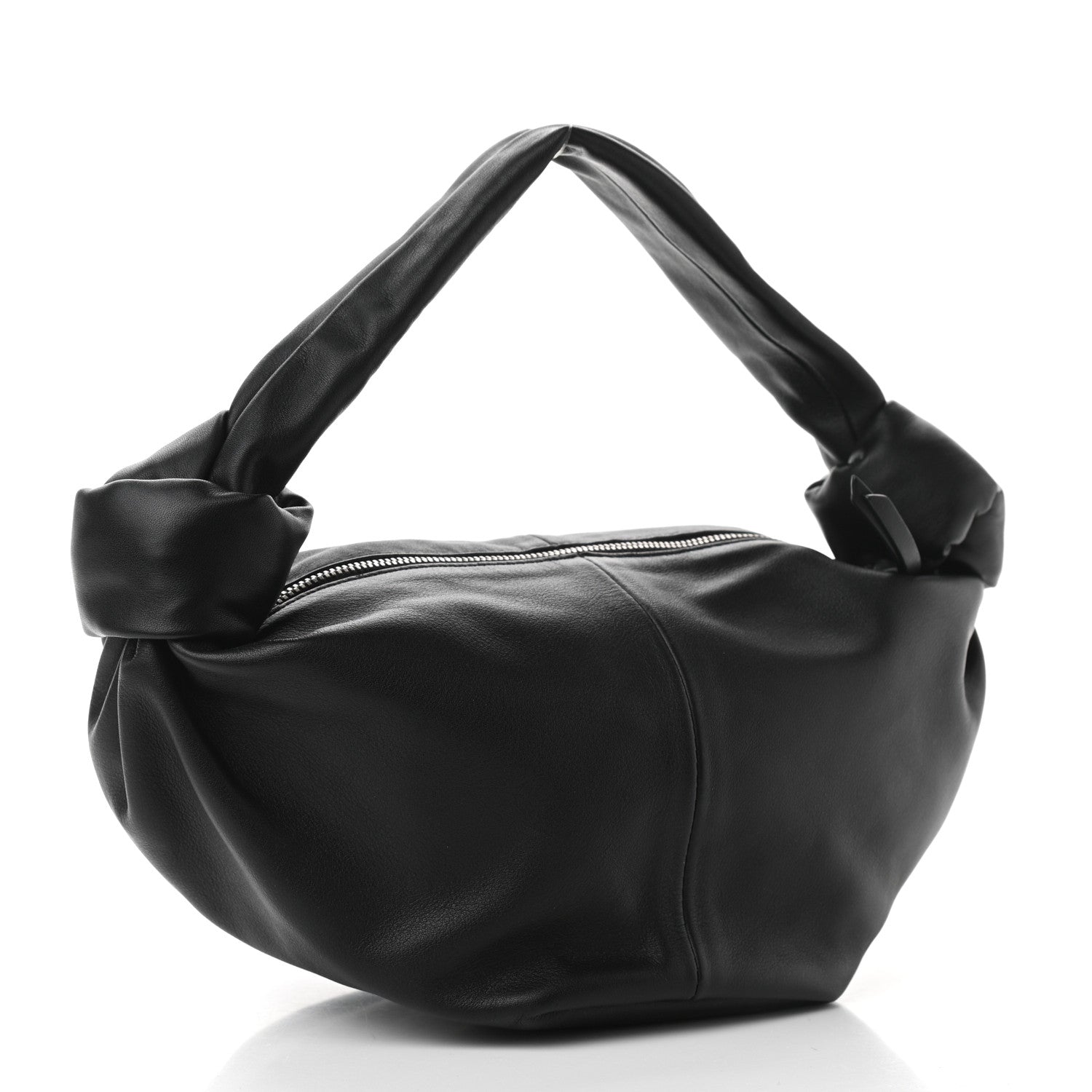 Bottega Veneta Nappa Mini Double Knot Bag Black 3 of 10