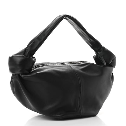 Bottega Veneta Nappa Mini Double Knot Bag Black 3 of 10