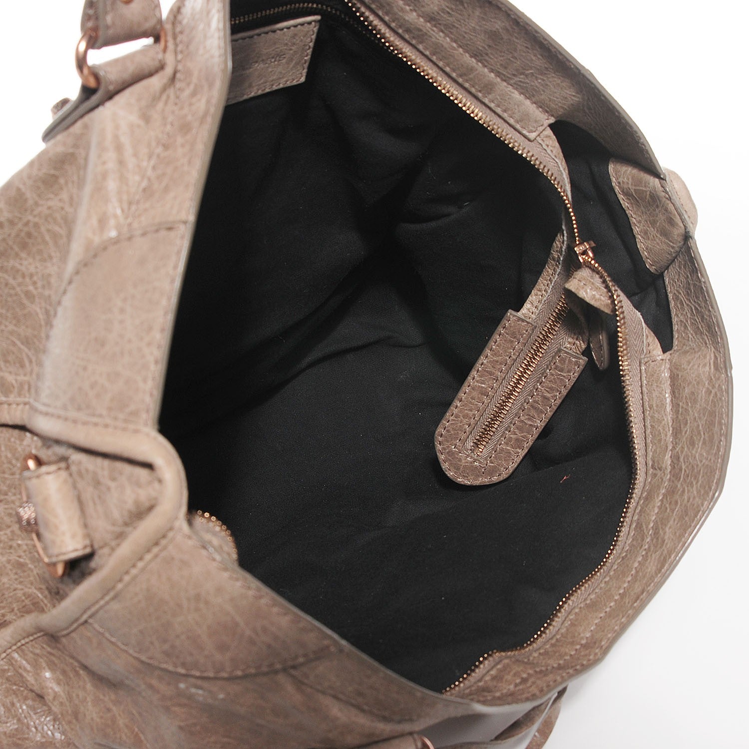 Balenciaga Agneau Giant 12 Rose Gold Hardware City Gris Poivre 7 of 11