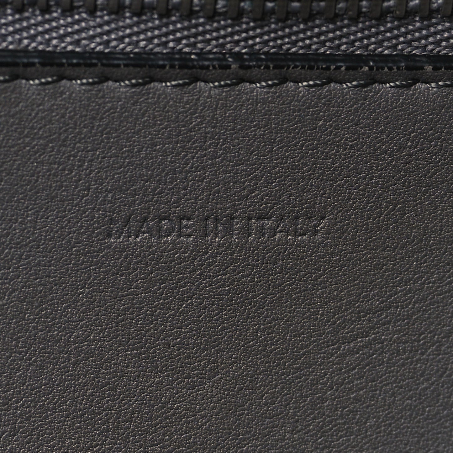 Supple Grained Calfskin Small Big Bag Grey