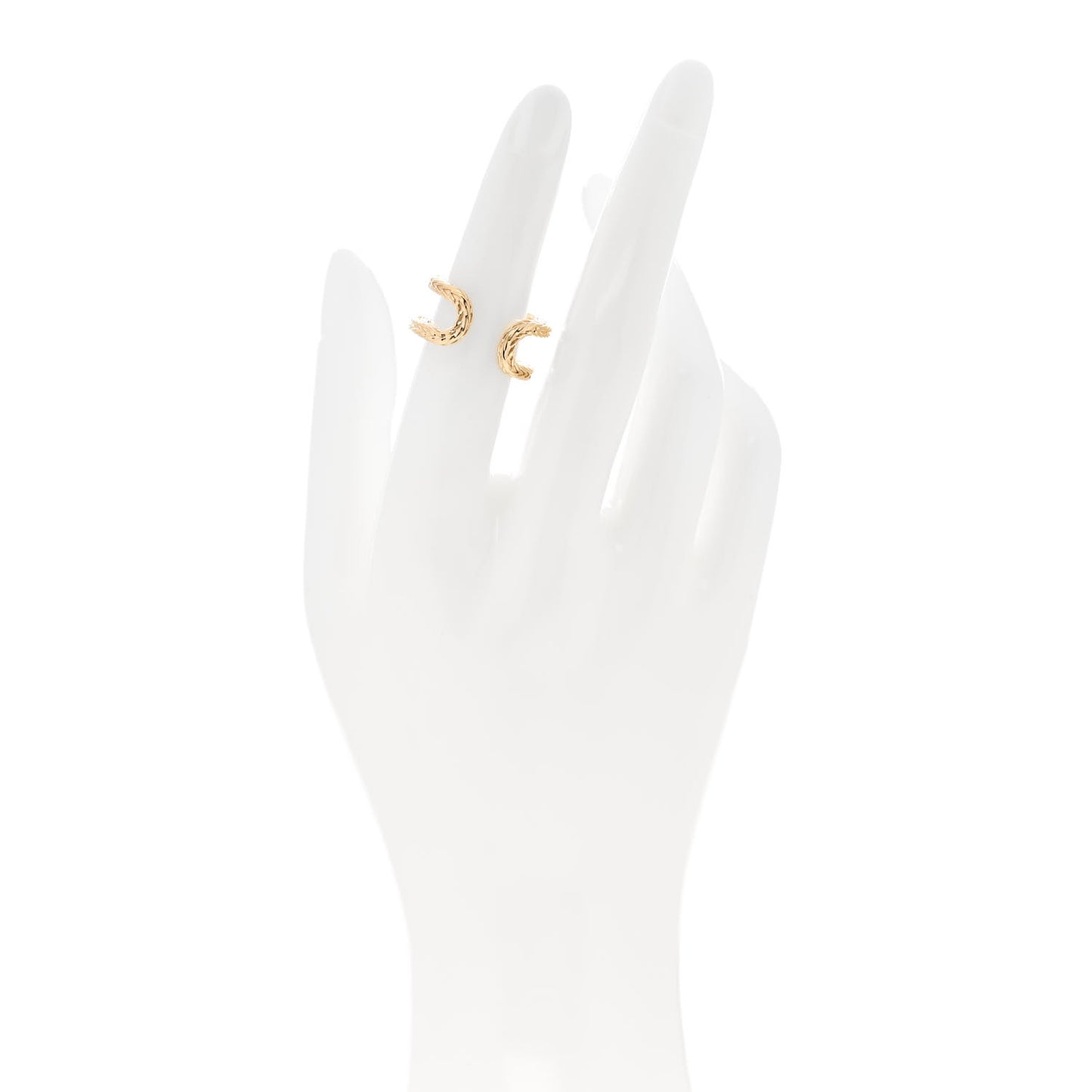 18K Yellow Gold PM Chain d'Ancre Danae Ring 51 5.75