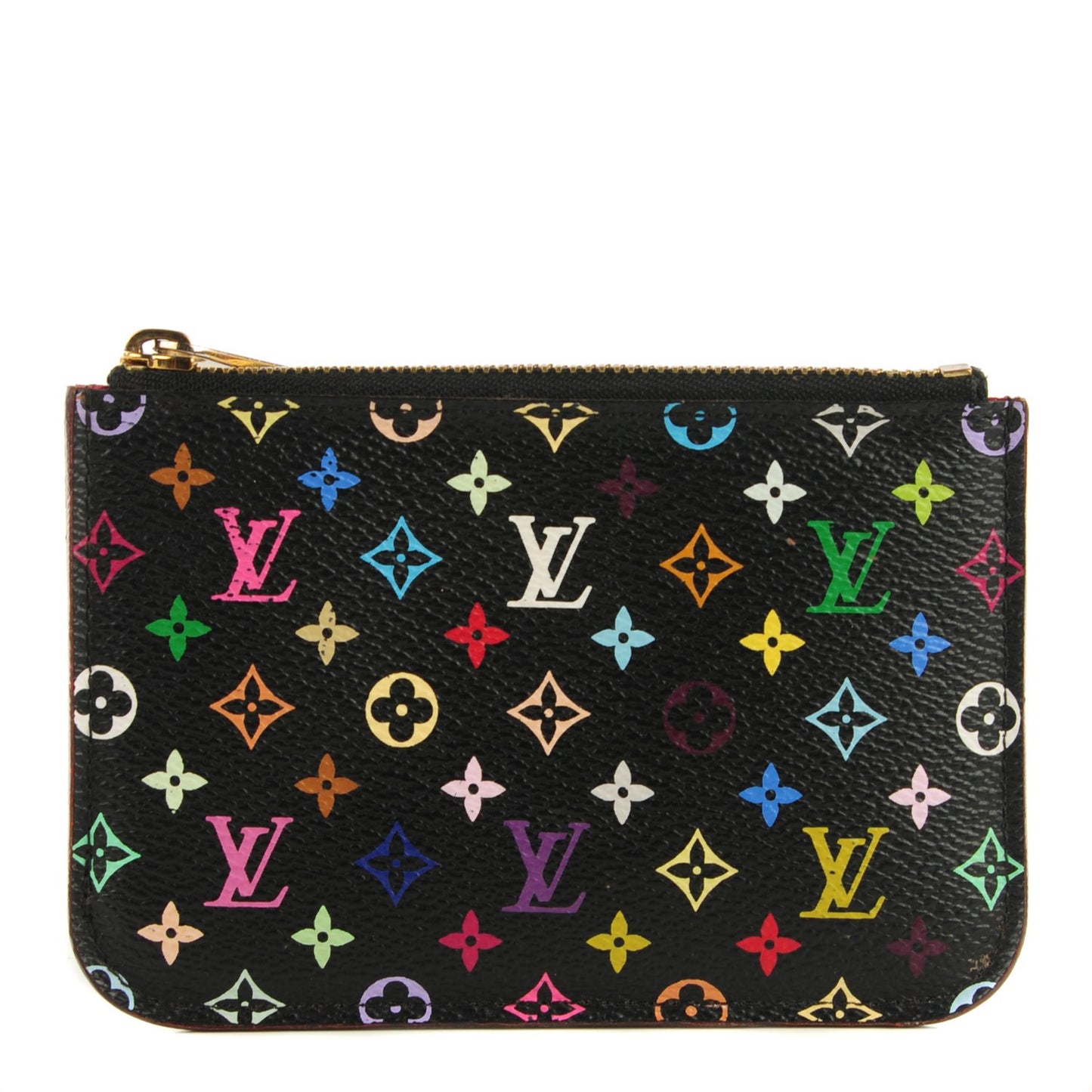 Monogram Multicolor Key Pouch Black Grenade