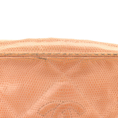 Chanel Lizard Quilted Tassel Camera Case Light Beige 11 of 11