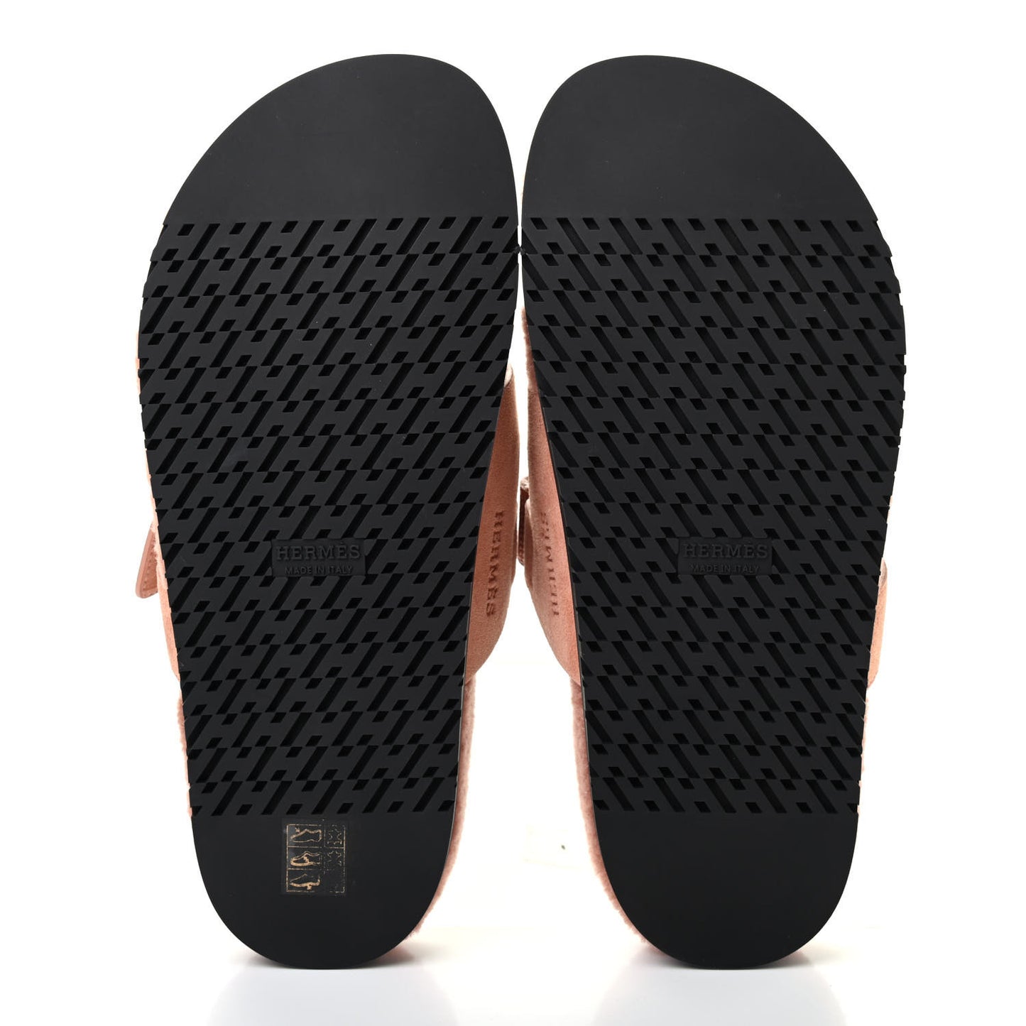 Suede Goatskin Woolskin Womens Chypre Sandals 41 Rose Aube