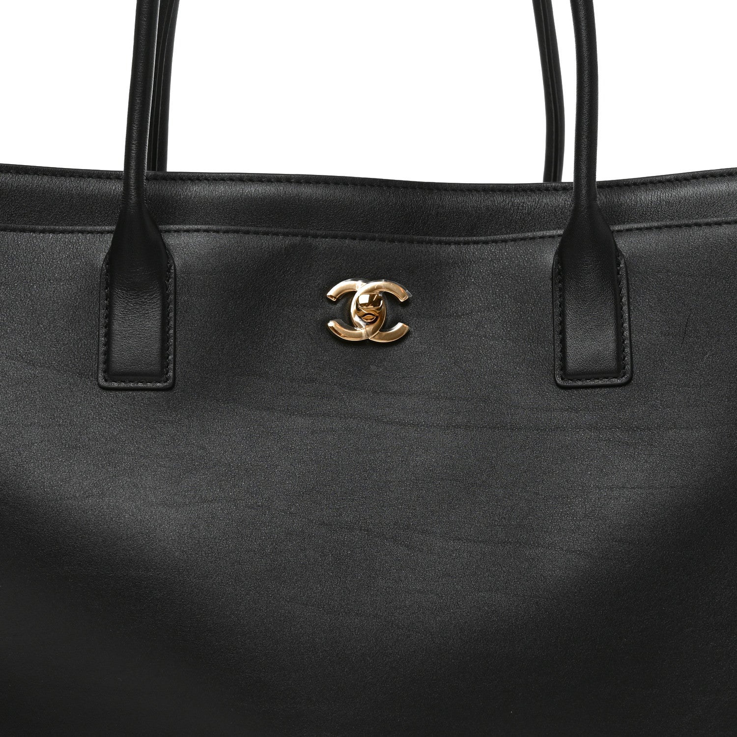 Chanel Calfskin Archetype Large Shopping Tote Black 8 of 10