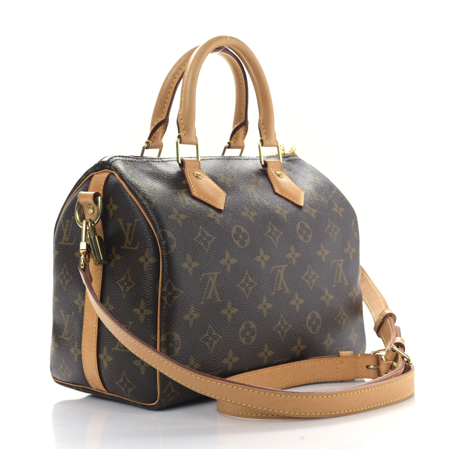 Louis Vuitton Monogram Speedy Bandouliere 25 3 of 9