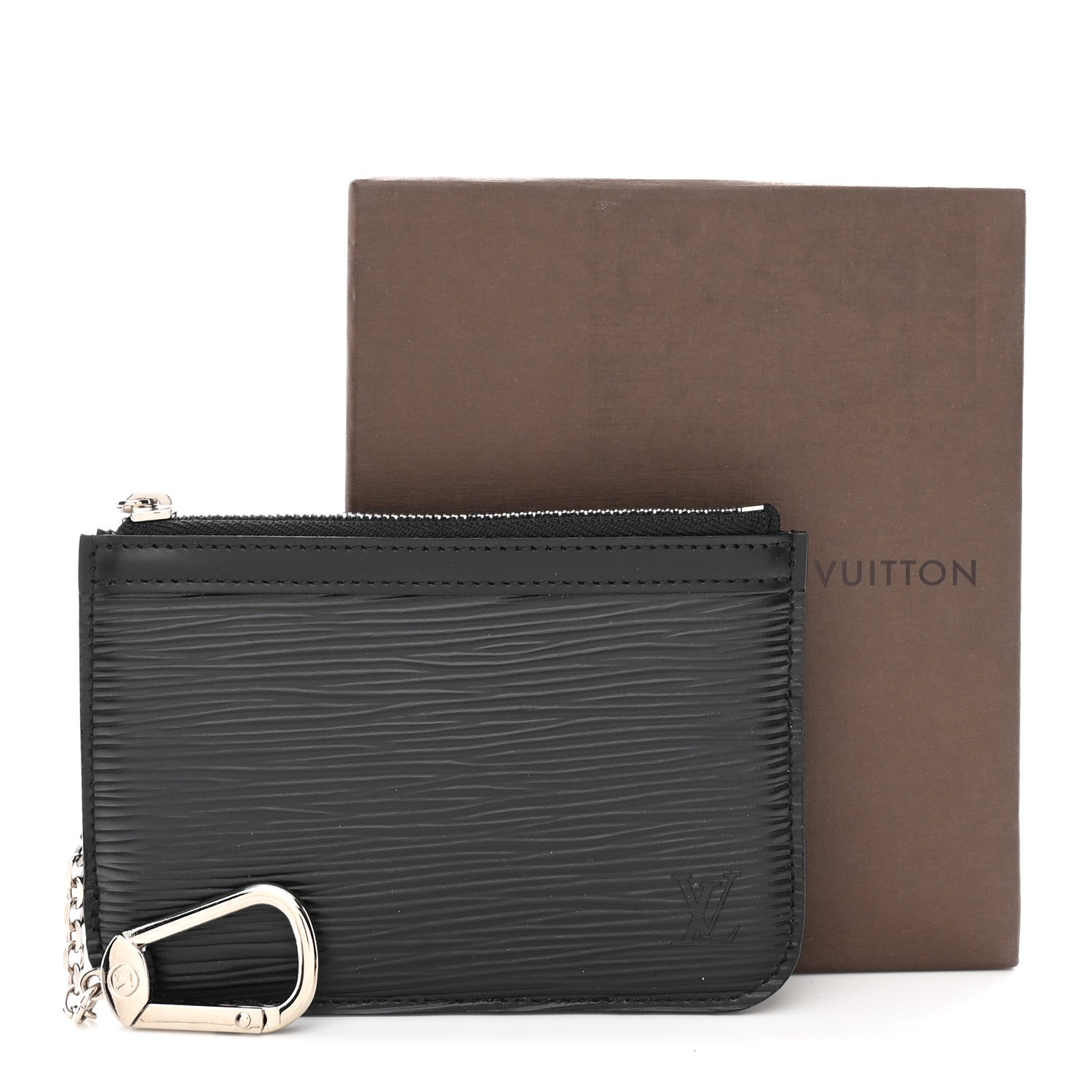 Louis Vuitton Epi Key Pouch Black 8 of 8