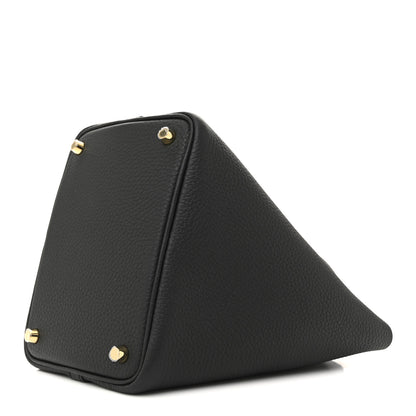 Hermes Taurillon Clemence Picotin Lock 18 PM Black 10 of 11
