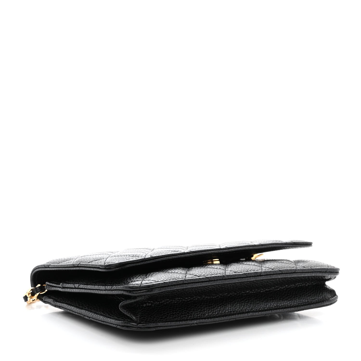 Chanel Caviar Quilted Wallet on Chain WOC Black 4 of 12
