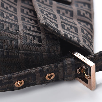 Fendi Zucchino Baguette Brown 10 of 10