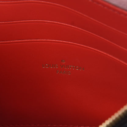 Louis Vuitton Monogram Blooming Flowers Double Zip Pochette 7 of 9