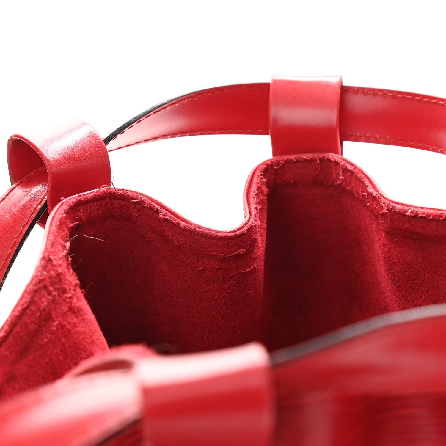 Louis Vuitton Epi Randonnee PM Castillan Red 10 of 14