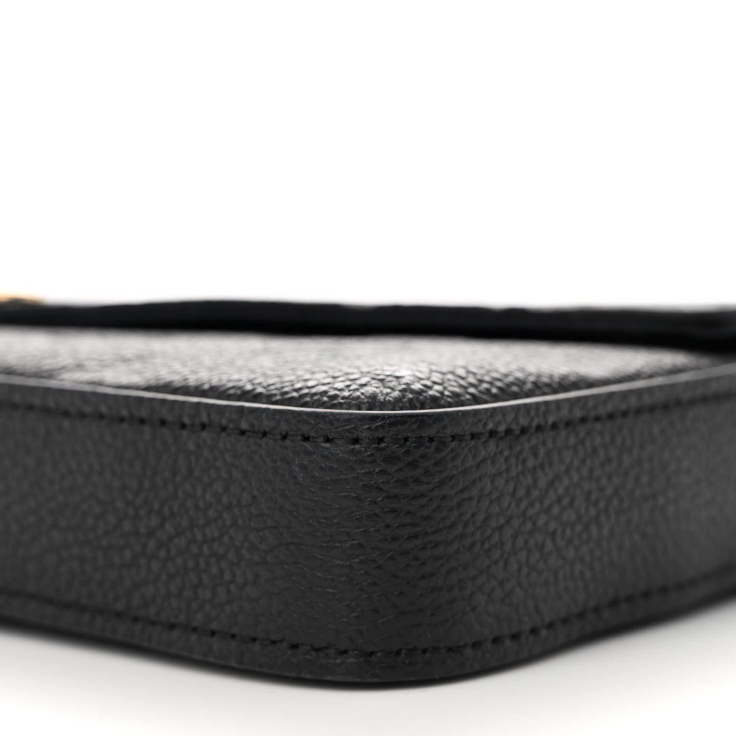 Empreinte Pochette Felicie Chain Wallet Black