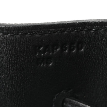 Hermes Togo Maxi Kelly Retourne 42 Black 7 of 11