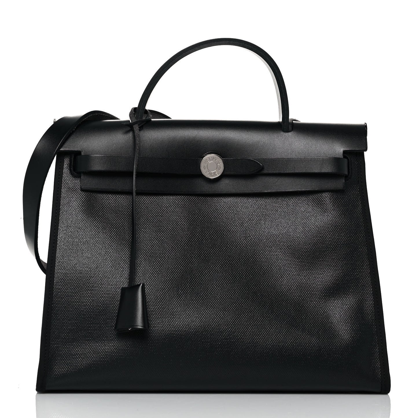 Toile H Berline Vache Hunter Herbag Zip PM 31 Black Ecru