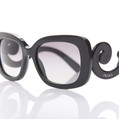 Prada Acetate Baroque Sunglasses SPR 27O Black 7 of 8