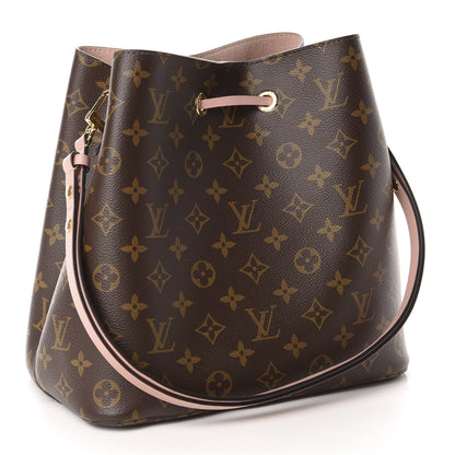 Louis Vuitton Monogram Neonoe MM Rose Poudre 2 of 8