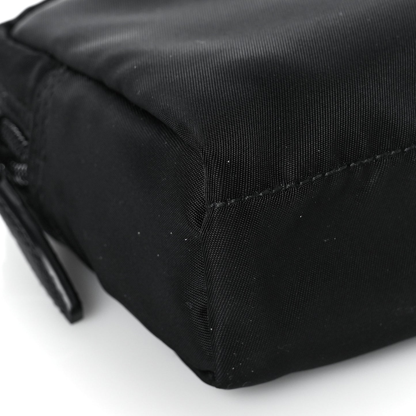 Nylon Vela Cosmetic Pouch Black