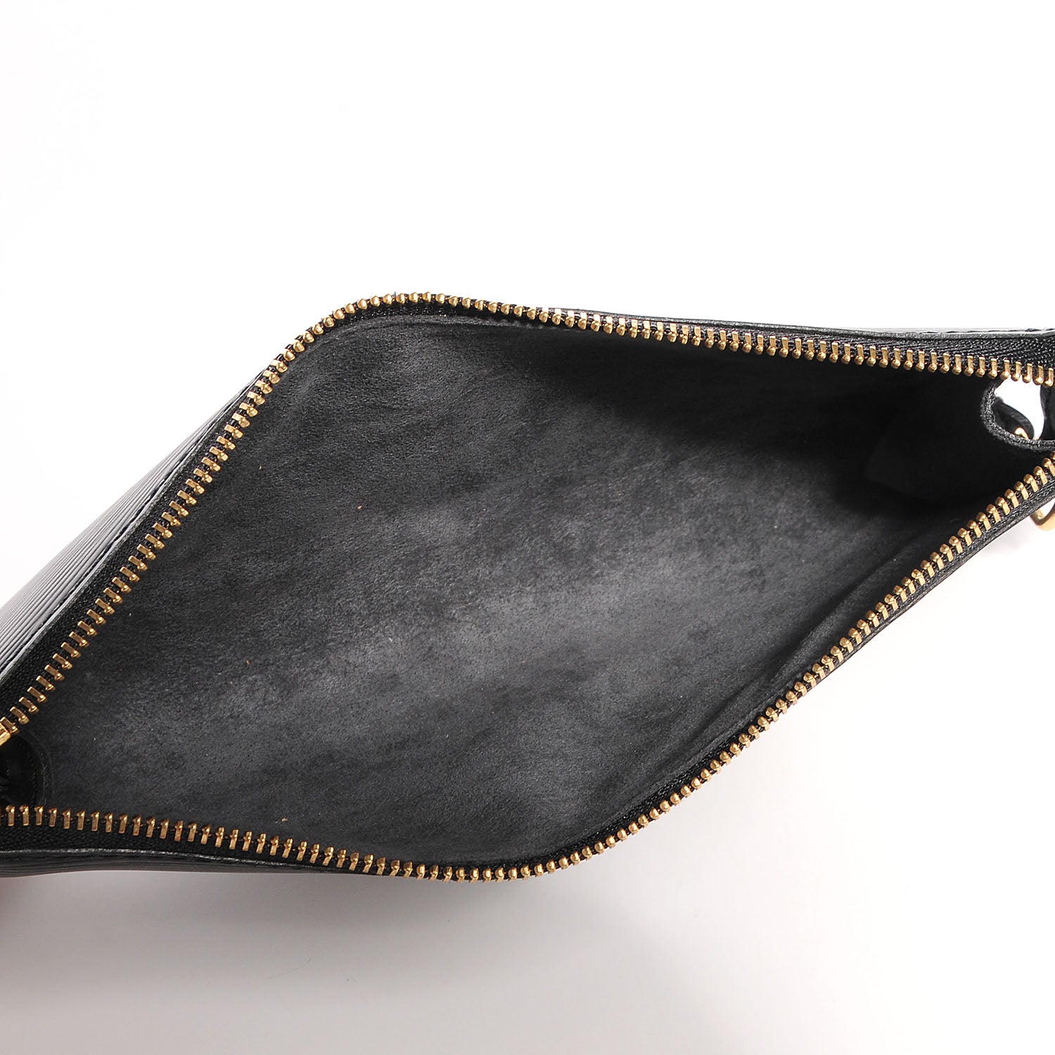 Louis Vuitton Epi Pochette Accessories 21 Black 5 of 7