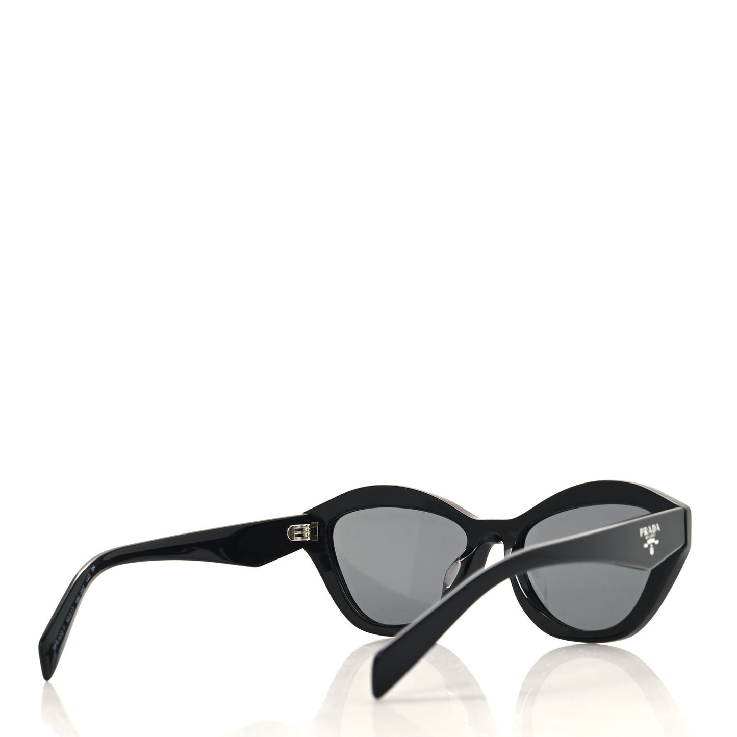 Acetate Logo Sunglasses SPR A02-F Black