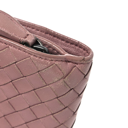 Bottega Veneta Nappa Intrecciato French Flap Wallet Mallow 10 of 12