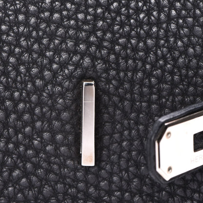 Hermes Taurillon Clemence Birkin 35 Black 16 of 25