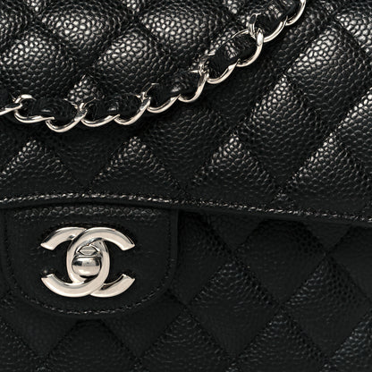 Chanel Caviar Quilted Small Double Flap Black 9 of 12
