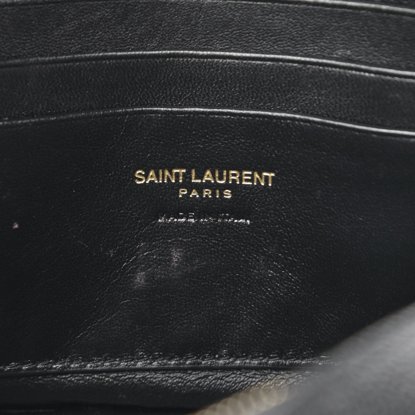 Grain De Poudre Matelasse Monogram Mini Lou Camera Bag Black