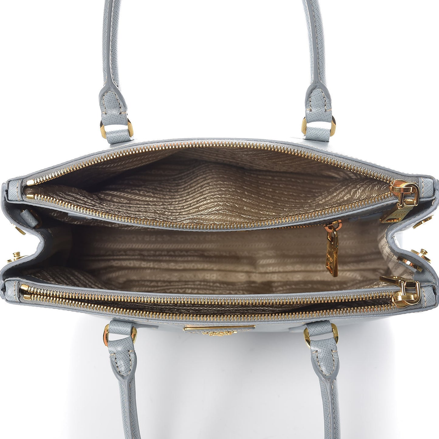 Saffiano Small Galleria Double Zip Tote Astrale